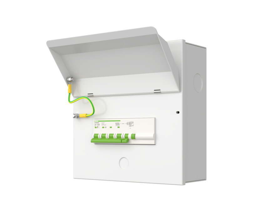 Rolec EVIN0085 40A Three Phase EV Consumer Unit with Type B RCD / MCB ...