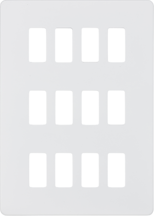 Knightsbridge GDM002MW 20AX DP Grid Module - Matt White | Best4Electrics